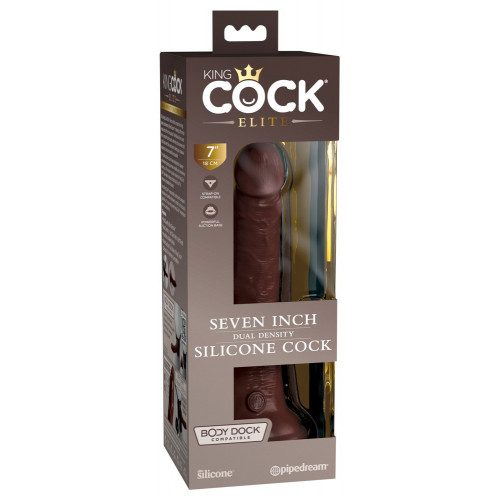 King Cock Elite Dual Density 7 - Dildo...