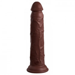 King Cock Elite Dual Density 9 - Dildo Realistico con Vibrazione, Telecomando, Impermeabile, Ricaricabile