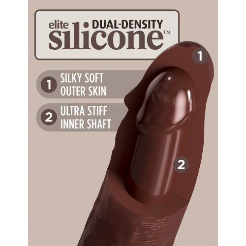 King Cock Elite Dual Density 9 - Dildo...