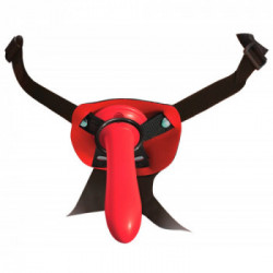 Fetish Fantasy Series - Strap On, Rosso, Imbracatura Regolabile, Stimolante