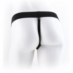 Fetish Fantasy - Strap On con Vibrazione, Dildo Realistico, Viola, Potenziante