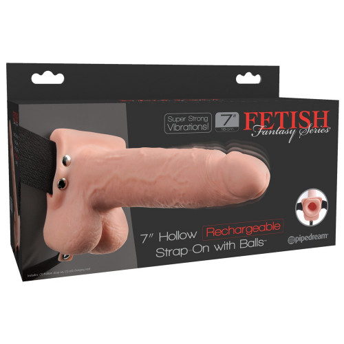 Fetish Fantasy - Strap On con Vibrazione, Dildo...