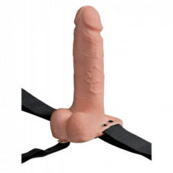 Fetish Fantasy - Strap On con Vibrazione, Dildo Realistico, Potenziante, Lungo