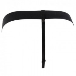 Fetish Fantasy - Strap On con Vibrazione, Dildo Realistico, Ricaricabile, Nero, Stimolante