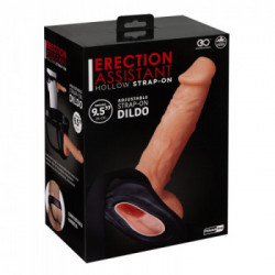 Excellent Power - Strap On con Dildo Realistico, Rigido, Duro, Unisex, Potenziante