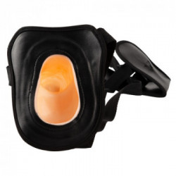 Excellent Power - Strap On con Dildo Realistico, Rigido, Duro, Unisex, Potenziante