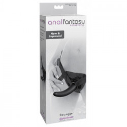 Anal Fantasy - Strap On con Ventosa, Dildo Lungo, 12 cm, con Cintura