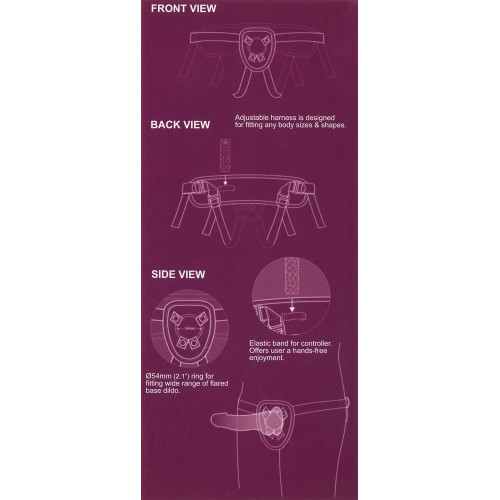 Excellent Power - Strap On con Vibrazione,...