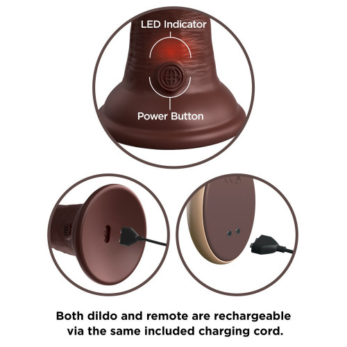 King Cock Elite Dual Density 7 - Dildo...