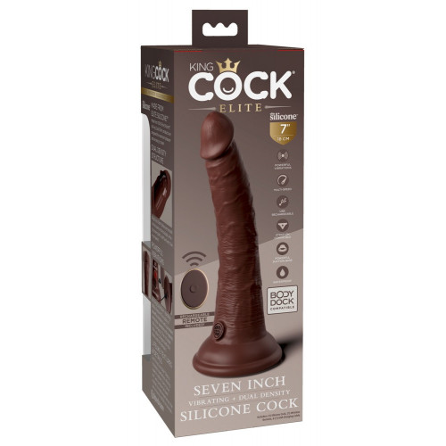 King Cock Elite Dual Density 7 - Dildo...