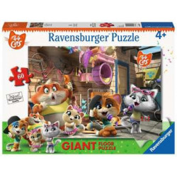 Ravensburger 44 Gatti - Puzzle 60 pezzi giant