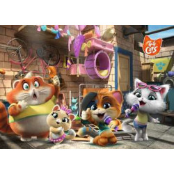 Ravensburger 44 Gatti - Puzzle 60 pezzi giant