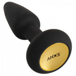 You2Toys - Plug Anale, Rotante, a Batterie, Remote Control, Nero, a Punta, Silicone