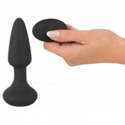 You2Toys - Plug Anale, Rotante, a Batterie, Remote Control, Nero, a Punta, Silicone
