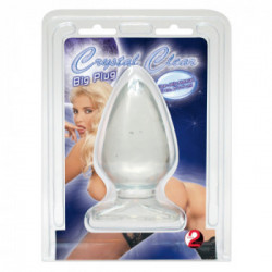 Crystal Clear - Plug Analein, Pvc, Bianco, Stimolante