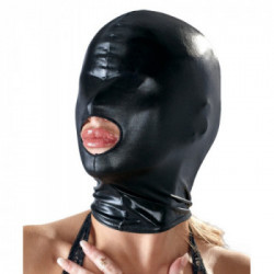 Bad Kitty - Maschera, Nera, Aderente, Effetto Bagnato Lucido