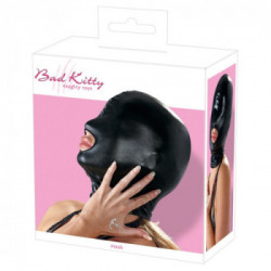 Bad Kitty - Maschera, Nera, Aderente, Effetto Bagnato Lucido