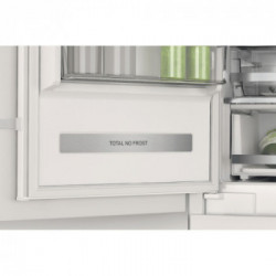 Whirlpool WHC20 T593 P - Frigorifero da Incasso Combinato, 6° Senso, Total NoFrost, 280 Litri, Classe D