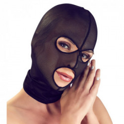 Bad Kitty - Maschera. Maglia Fine, Semitrasparente, Unisex, Nera