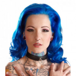 Bad Kitty - Collare Bondage, Nero, Similpelle, Regolabile