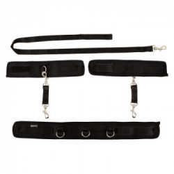 Fantasy Series - Collare in Pelle, Fetish, Guinzaglio, Nero