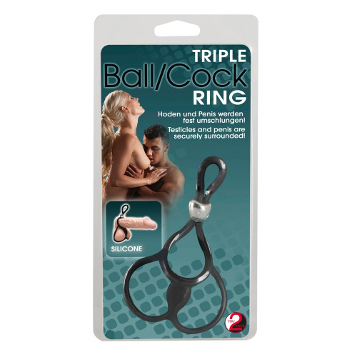 You2Toys - Anello per il Pene, Silicone, Nero,...
