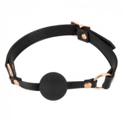 Bad Kitty - Costrittivo per la Bocca, con Palla, Nera, Silicone