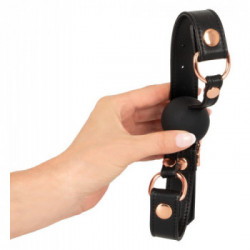 Bad Kitty - Costrittivo per la Bocca, con Palla, Nera, Silicone