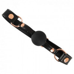 Bad Kitty - Costrittivo per la Bocca, con Palla, Nera, Silicone