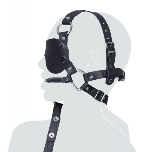 Zado - Maschera Bondage, Pettorina in Cuoio,...