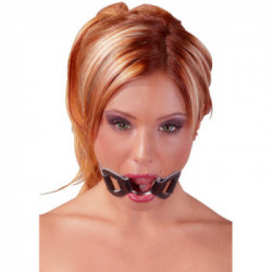 Fetish Collection - Bavaglio, Cinghia Nera, Similpelle