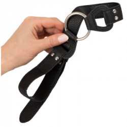 Fetish Collection - Bavaglio, Cinghia Nera, Similpelle