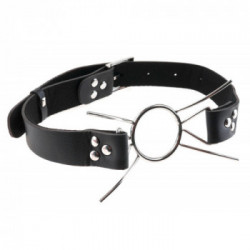 Fetish Fantasy Extreme - Costrittivo per la Bocca, Regolabile, con Cinturino, Metallo, Pelle