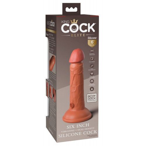 King Cock Elite Dual Density 6 - Dildo...
