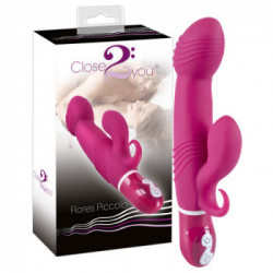 Close2you - Vibratore Punto G, Sonoro, Stimolante, Silicone, Viola