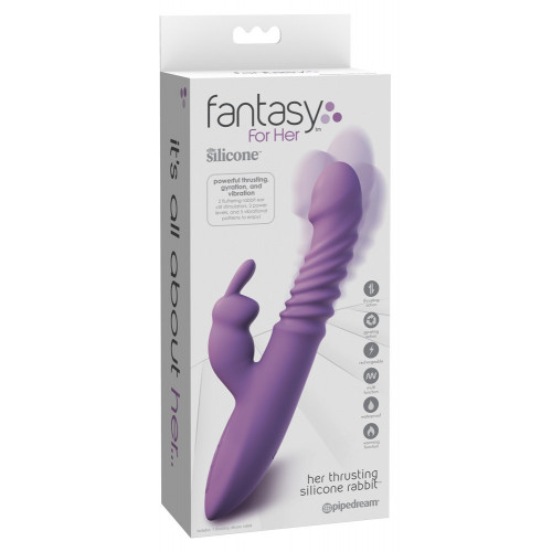Fantasy For Her - Vibratore Rabbit Punto G,...