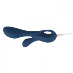 Jülie Lovetoys - Vibratore Rabbit Punto G, Forma Rabbit, Silicone, Blu