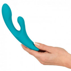 Javida - Vibratore Rabbit, Punto G, Blu, Silicone, Ricaricabile