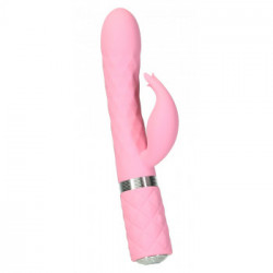 Pillow Talk - Vibratore Punto G, Rabbit, Rosa, Stimolante, Silicone