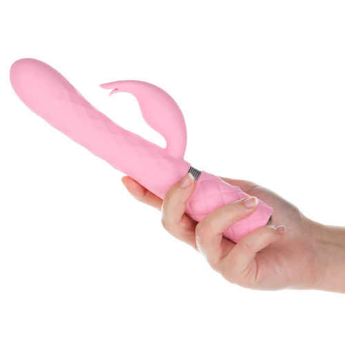 Pillow Talk - Vibratore Punto G, Rabbit, Rosa,...