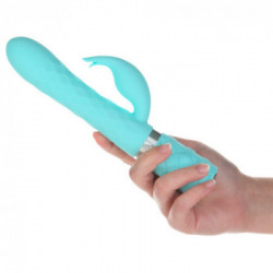 Pillow Talk - Vibratore Punto G, Azzurro, Stimolante, Silicone