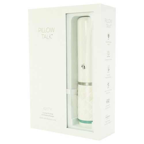 Pillow Talk Feisty - Vibratore Punto G, Bianco,...