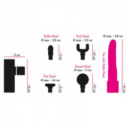 You2Toys - Macchina del Sesso, Attacchi Diversi, Nero, Stimolante