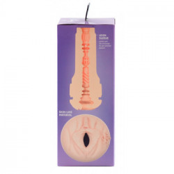 Kiiroo - Masturbatore a Forma di Vagina, Senza Vibrazione, Sensuale, Leigh Raven