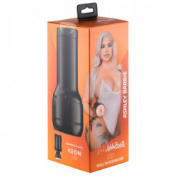 Kiiroo Feel - Masturbatore a Forma di Vagina, Senza Vibrazione, Sensuale, Ashley Barbie