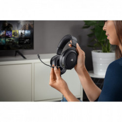 Corsair HS70 Bluetooth Auricolare Con cavo e senza cavo A Padiglione Giocare USB tipo-C Nero