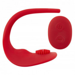 Sweet Smile - Vibratore per Slip, Rosso, Remote Control, Ricaricabile, Stimolante, Silicone