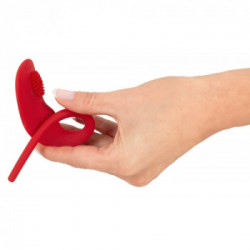 Sweet Smile - Vibratore per Slip, Rosso, Remote Control, Ricaricabile, Stimolante, Silicone