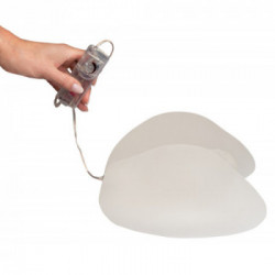 Crystal - Masturbatore con Vibrazione, Telecomando, Richiede Batterie, Stimolante