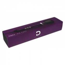 Doxy - Massaggiatore Intimo, con Vibrazioni, Viola, Stimolante, Potente, Silicone